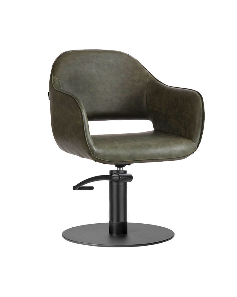 Meadow sage - Green styling chair - Black O base